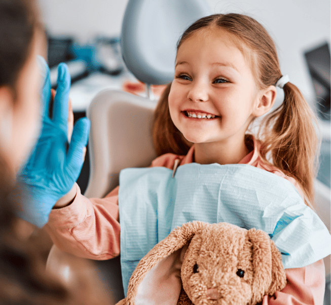 Children dental exams